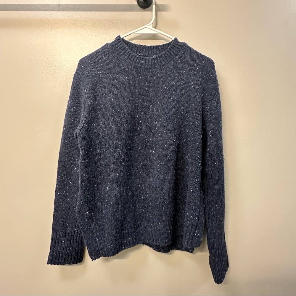 Cozy Blue Knit Sweater